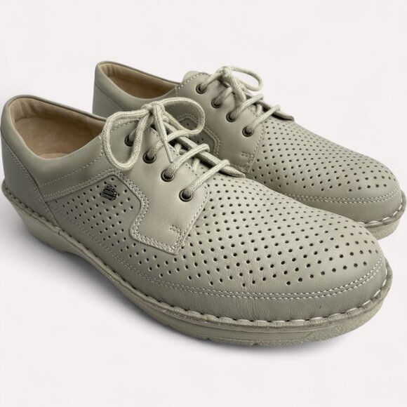 Finn Comfort Shoes Sponarid Leather German Made Women's 8.5 MINT Beige - Picture 8 of 15